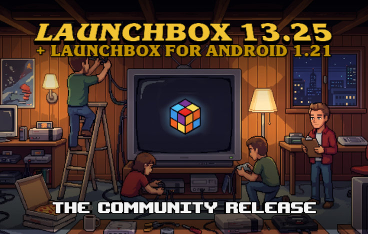 LaunchBox 13.25/26 and Android 1.21 hero banner