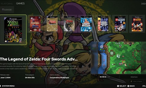 Video preview playing while browsing Big Box